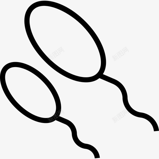精子医疗卫生3直系图标svg_新图网 https://ixintu.com 医疗卫生3 直系 精子