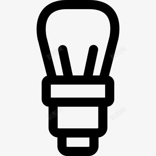 刷子美容化妆品3直线型图标svg_新图网 https://ixintu.com 刷子 直线型 美容化妆品3