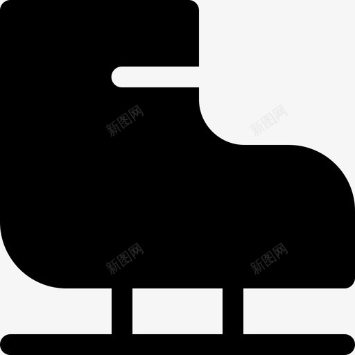 溜冰鞋冬季运动7填充型图标svg_新图网 https://ixintu.com 冬季运动7 填充型 溜冰鞋