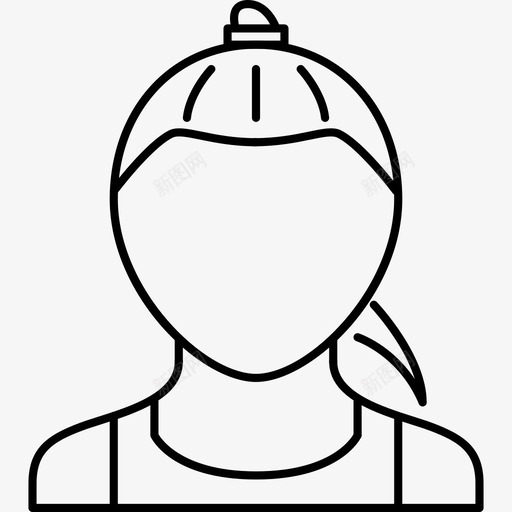 女人人民直系人图标svg_新图网 https://ixintu.com 人民 女人 直系人