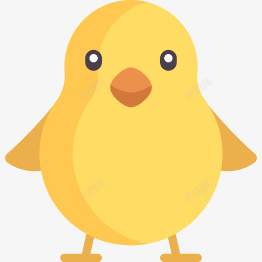 鸡动物和自然扁平图标svg_新图网 https://ixintu.com 动物和自然 扁平 鸡