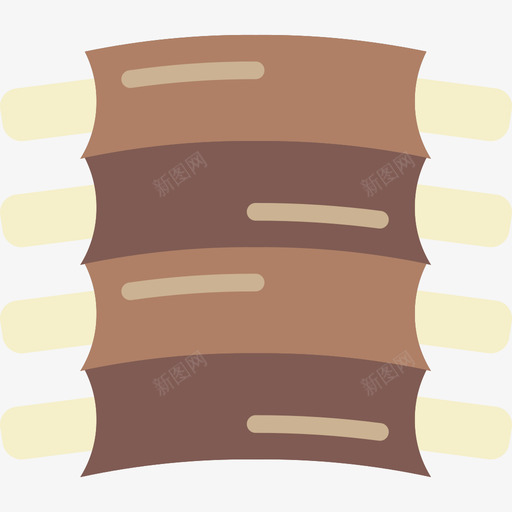 排骨美食6扁平图标svg_新图网 https://ixintu.com 扁平 排骨 美食6