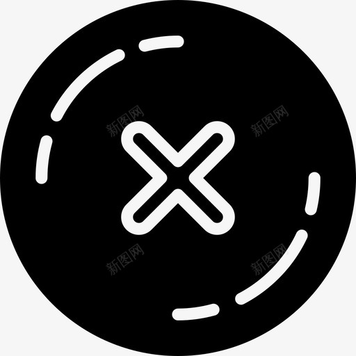 错误购物40填充图标svg_新图网 https://ixintu.com 填充 购物40 错误