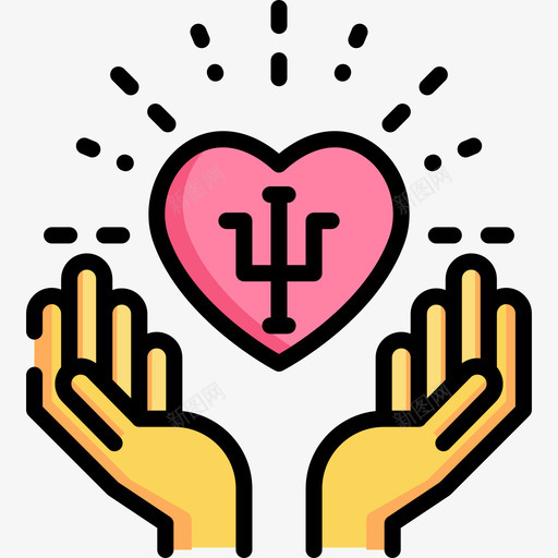 心理学心理学3线条色彩图标svg_新图网 https://ixintu.com 心理学 心理学3 线条色彩