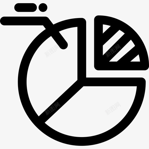饼图seo38线性图标svg_新图网 https://ixintu.com seo38 线性 饼图
