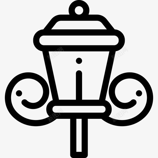灯2de2英式轮廓线性图标svg_新图网 https://ixintu.com 2de2英式轮廓 灯 线性
