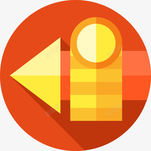 右箭头android应用程序8扁平图标svg_新图网 https://ixintu.com android应用程序8 右箭头 扁平