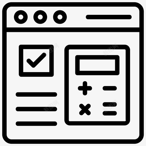 财务会计审计簿记图标svg_新图网 https://ixintu.com 业务监控 会计审计行图标 审计 簿记 计算器 财务会计 财务管理