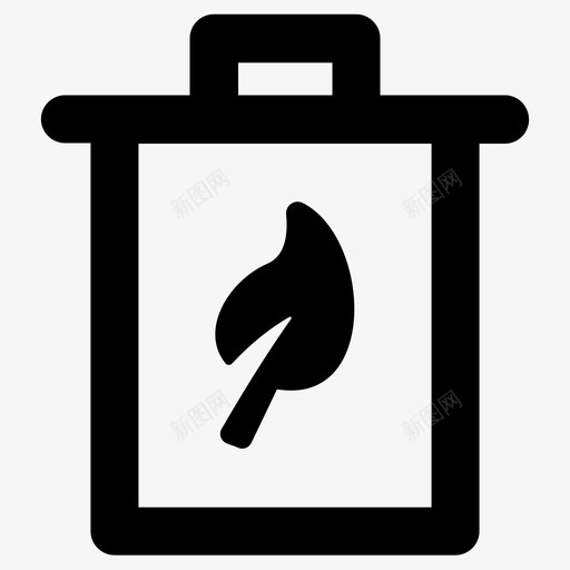 环保垃圾垃圾桶垃圾删除图标svg_新图网 https://ixintu.com 垃圾 垃圾桶垃圾删除 环保