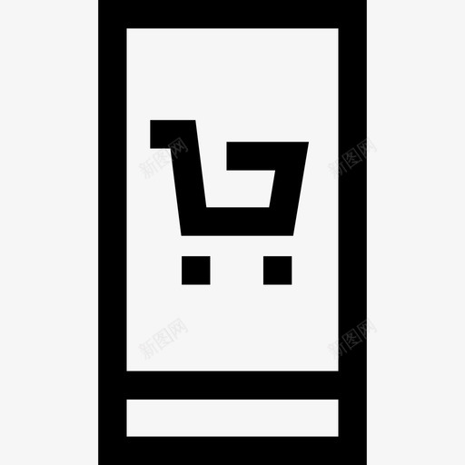 在线购物数字营销21线性图标svg_新图网 https://ixintu.com 在线购物 数字营销21 线性