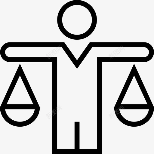 司法人力资源15直系图标svg_新图网 https://ixintu.com 人力资源15 司法 直系