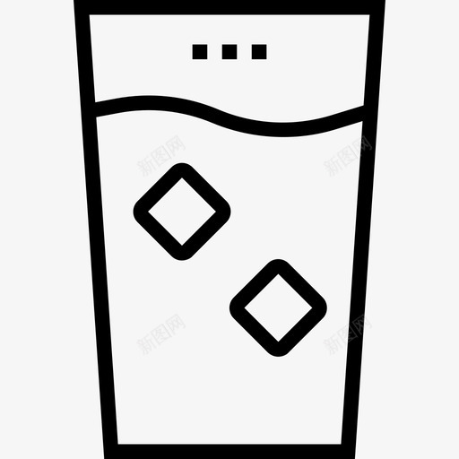 一杯水医疗保健3线性图标svg_新图网 https://ixintu.com 一杯水 医疗保健3 线性