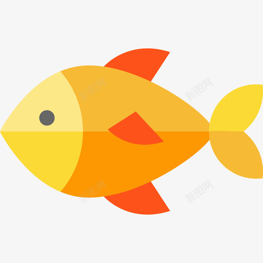 Fish夏威夷5平坦图标svg_新图网 https://ixintu.com Fish 夏威夷5 平坦