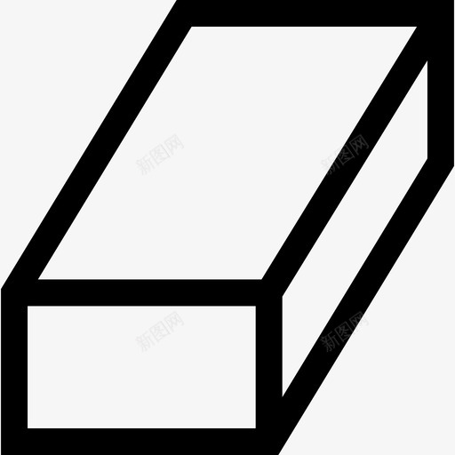 橡皮擦照片编辑工具2线性图标svg_新图网 https://ixintu.com 橡皮擦 照片编辑工具2 线性