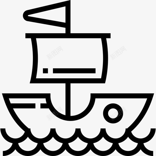 海盗帽海盗2直系图标svg_新图网 https://ixintu.com 海盗2 海盗帽 直系