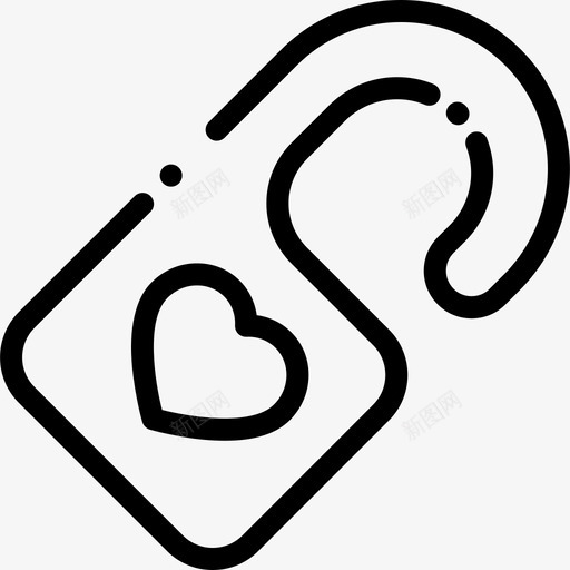 门吊婚礼35直线型图标svg_新图网 https://ixintu.com 婚礼35 直线型 门吊