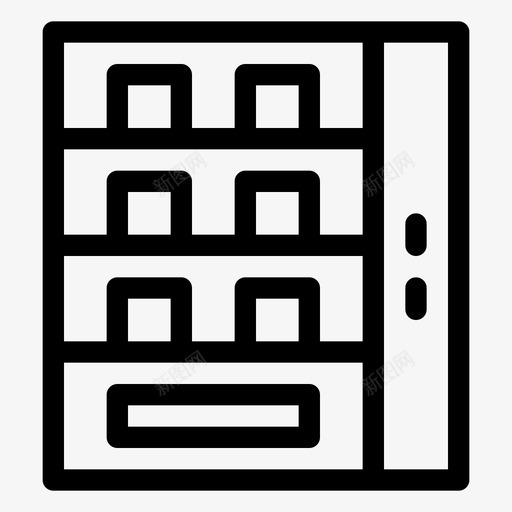 自动售货机饮料食品图标svg_新图网 https://ixintu.com 2018年8月28日 自动售货机 零食 食品 饮料