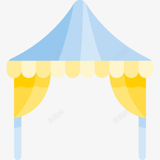 帐篷活动3公寓图标svg_新图网 https://ixintu.com 公寓 帐篷 活动3