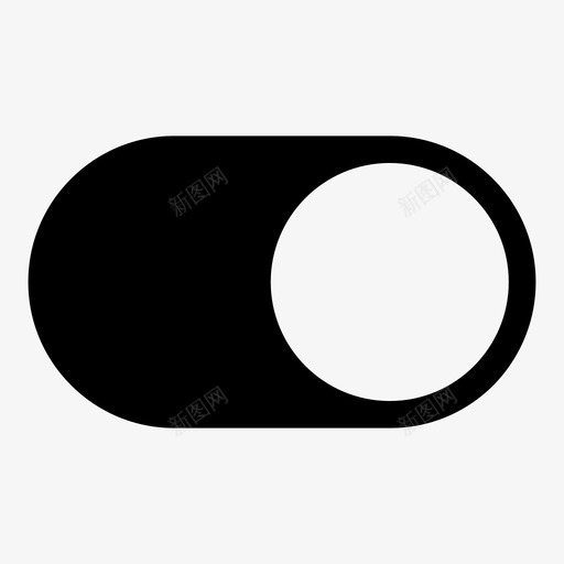 右滑块选项关图标svg_新图网 https://ixintu.com 关 切换 右滑块 开 滑块 设置 选项
