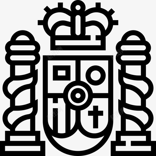 西班牙国旗西班牙2直线图标svg_新图网 https://ixintu.com 直线 西班牙2 西班牙国旗