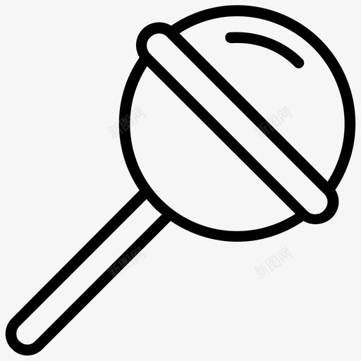 棒棒糖糖果棒糖果图标svg_新图网 https://ixintu.com 棒棒糖 糖果 糖果棒 糖果线图标