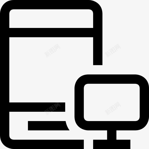 响应式应用程序桌面图标svg_新图网 https://ixintu.com 响应式 应用程序 查看 桌面 移动
