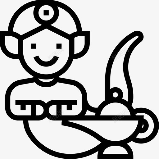 精灵幻想人物直系人图标svg_新图网 https://ixintu.com 幻想人物 直系人 精灵