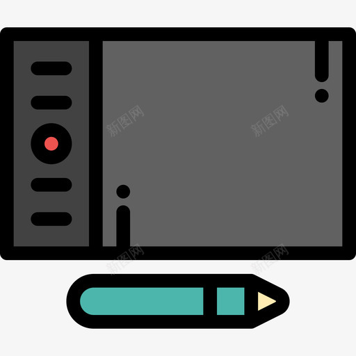 图形板创意工艺30线颜色图标svg_新图网 https://ixintu.com 创意工艺30 图形板 线颜色