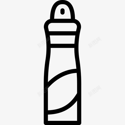 除臭剂浴室用品2线性图标svg_新图网 https://ixintu.com 浴室用品2 线性 除臭剂