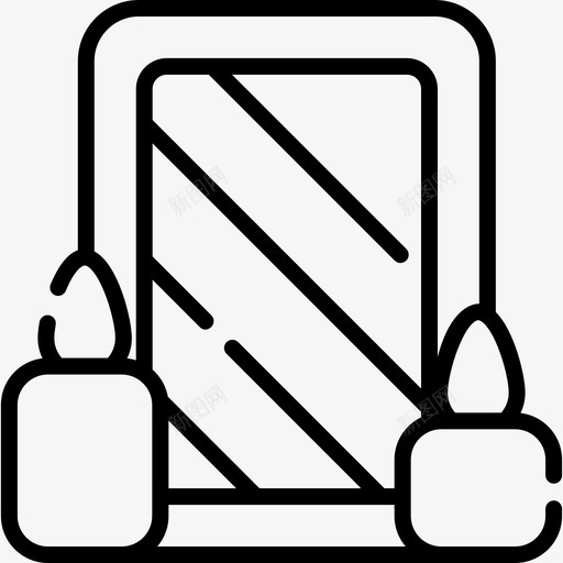 坎德尔死亡日2线性图标svg_新图网 https://ixintu.com 坎德尔 死亡日2 线性