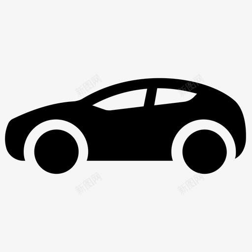 小型车经济型汽车汽车字形标图标svg_新图网 https://ixintu.com 小型车 汽车字形矢量图标 经济型汽车
