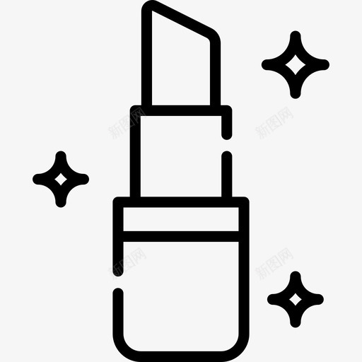 化妆品购物中心9线性图标svg_新图网 https://ixintu.com 化妆品 线性 购物中心9