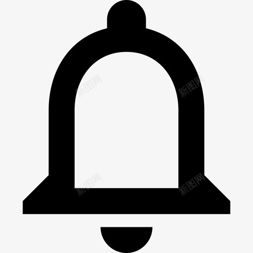 通知社交13单色图标svg_新图网 https://ixintu.com 单色 社交13 通知
