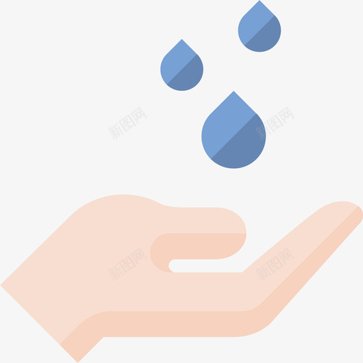 雨杂项6平坦图标svg_新图网 https://ixintu.com 平坦 杂项6 雨