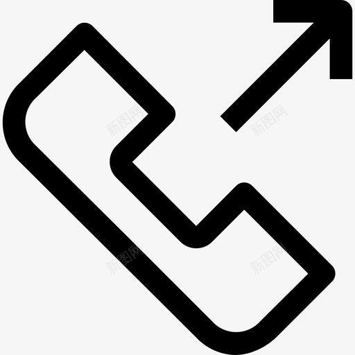 电话通讯和信息直拨图标svg_新图网 https://ixintu.com 电话 直拨 通讯和信息