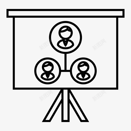 业务董事会管理图标svg_新图网 https://ixintu.com 业务 会议 材料 演示 管理 董事会 财务