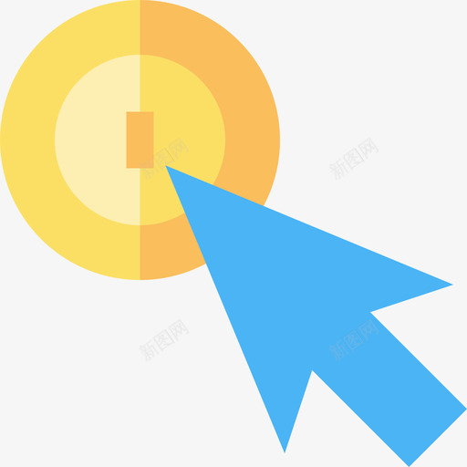 按点击付费营销seo6平级图标svg_新图网 https://ixintu.com 平级 按点击付费 营销seo6