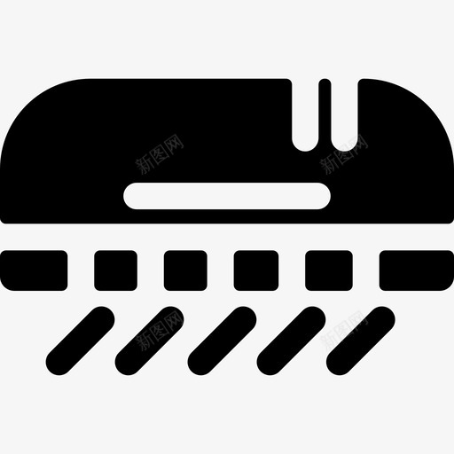 空调家用自动化9充满图标svg_新图网 https://ixintu.com 充满 家用自动化9 空调