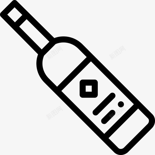 香槟21岁生日直系图标svg_新图网 https://ixintu.com 21岁生日 直系 香槟