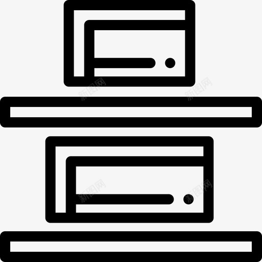 中心对齐编辑工具5线性图标svg_新图网 https://ixintu.com 中心对齐 矢量编辑工具5 线性