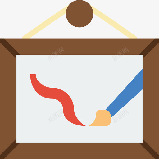 绘画艺术2平面图标svg_新图网 https://ixintu.com 平面 绘画 艺术2