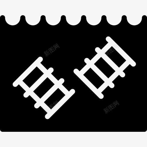 水污染生态65填充图标svg_新图网 https://ixintu.com 填充 水污染 生态65