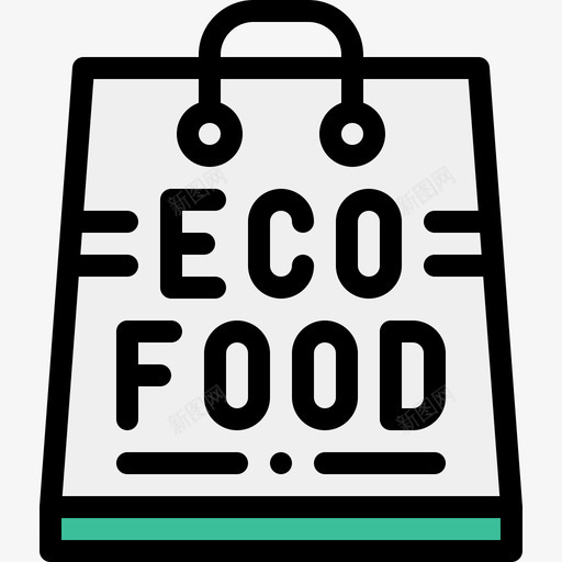 生态食品健康生活9正色图标svg_新图网 https://ixintu.com 健康生活9 正色 生态食品