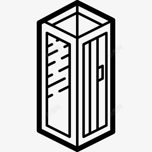 淋浴家具40线性图标svg_新图网 https://ixintu.com 家具40 淋浴 线性