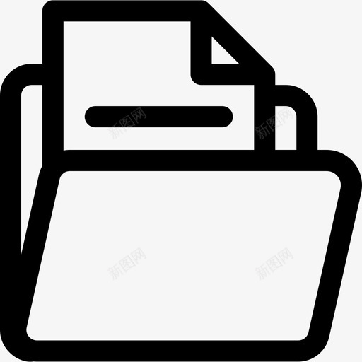 文件夹ui接口14线性图标svg_新图网 https://ixintu.com ui接口14 文件夹 线性
