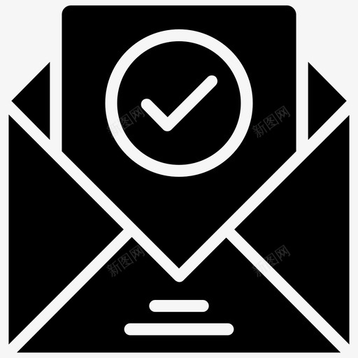 确认信录取通知书商务信函图标svg_新图网 https://ixintu.com 内容设计制作字形图标 商务信函 录取通知书 正式信函 电子邮件确认 确认信