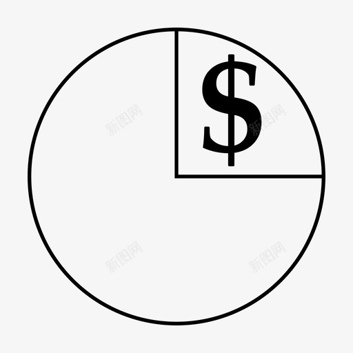折扣便宜低图标svg_新图网 https://ixintu.com 业务 价格 低 便宜 办公室 工作 技术 折扣 百分比 饼图