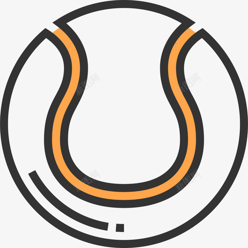 网球网球4黄影图标svg_新图网 https://ixintu.com 网球 网球4 黄影