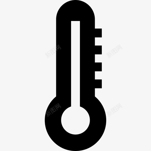 温度计家用自动化13填充式图标svg_新图网 https://ixintu.com 填充式 家用自动化13 温度计