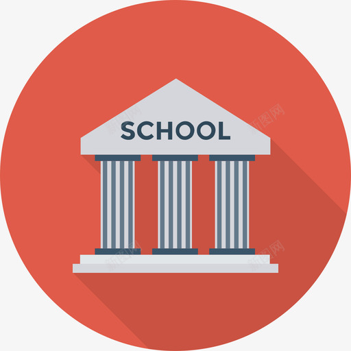 学校教育44通知图标svg_新图网 https://ixintu.com 学校 教育44 通知